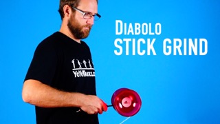 The Basic Diabolo Grind: the Stick Grind Diabolo Trick