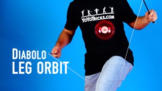 Leg Orbit on the Diabolo Diabolo Trick