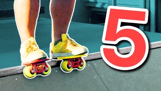 5 Beginner Skatepark Tricks on Freeskates Freeskating Trick