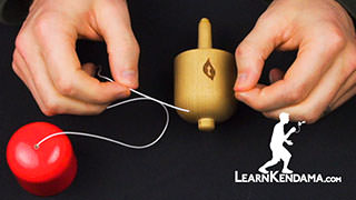 How To String A Pill Kendama Trick