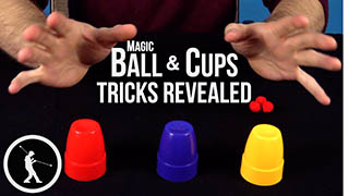 Magic Ball and Cups Magic Trick