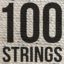 White Blended Yoyo String 100