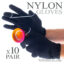 nylon glove 10 pair