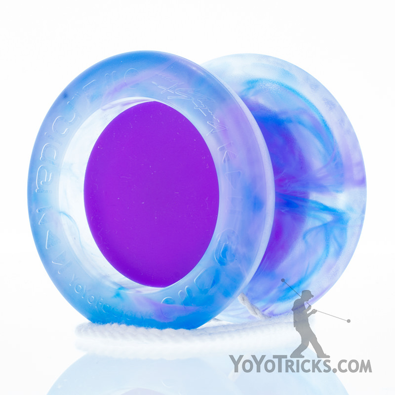 3 Strings YEL/ORG/GR Replay Pro Galaxy Blue Marble and Purple Yo Yo YOYOFactory 