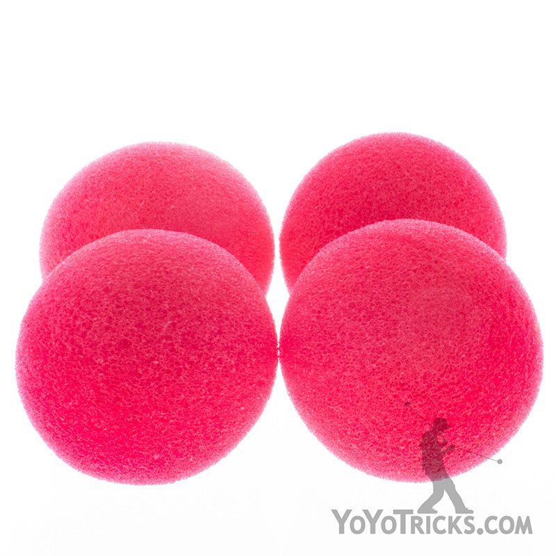 45mm Red Sponge Ball Funny Stage Prop Magic Tricks Toys for Games Magic Use 