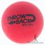high bounce juggling balls single red throwback skilltoys