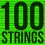 cage free string 100 green