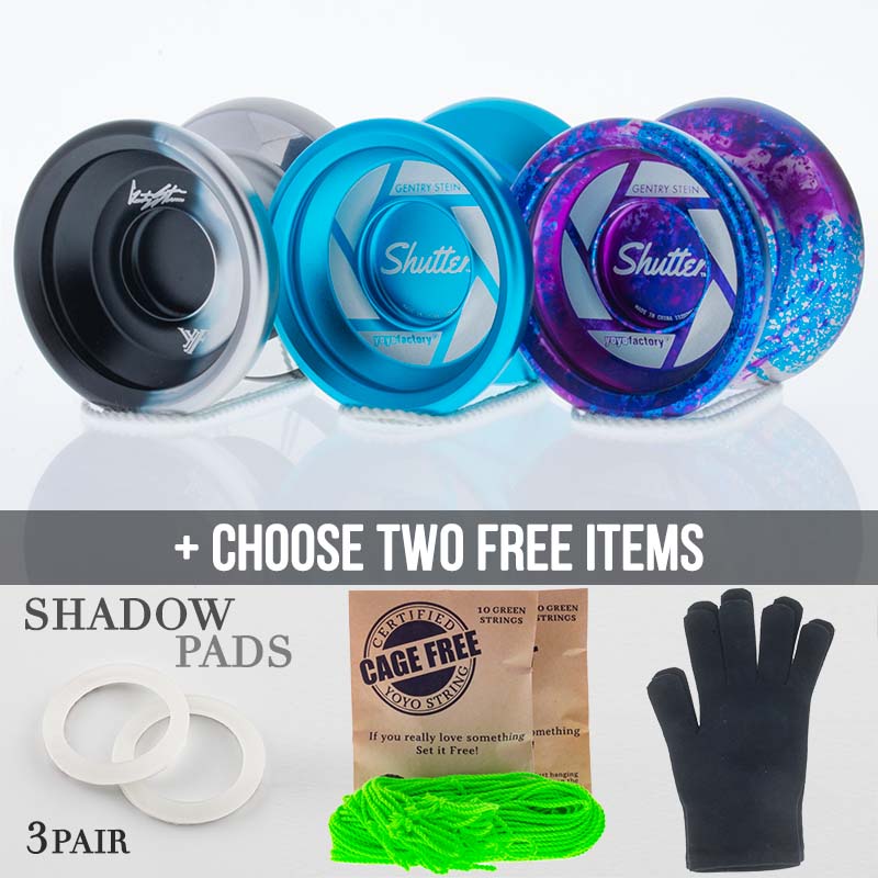 Shutter yoyo competition pack