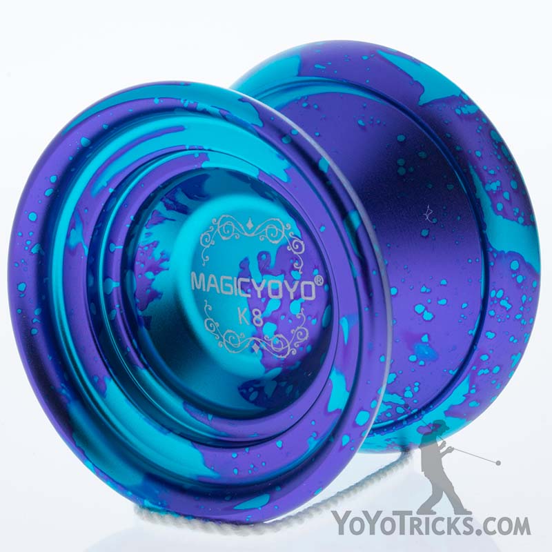 purple aqua splash k8 yoyo magic yoyo