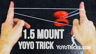 One-and-a-Half Side-Mount Yoyo Trick