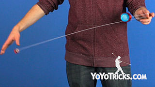 Half Bee Sting Yoyo Trick