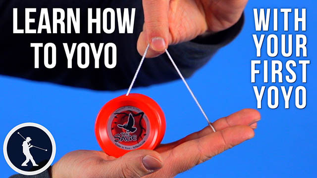 How do you properly tie a yo-yo string to a yo-yo?