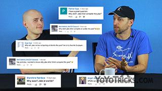 Weekly Yoyo Update – Q&A with Jake Elliott, Adam gets very sad, Instagram Contest – 8-30-17 Yoyo Trick