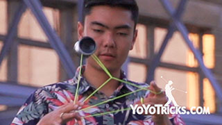 Yoyo Legend Evan Nagao in Detroit Yoyo Trick