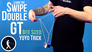 Swipe Double Green Triangle Yoyo Trick