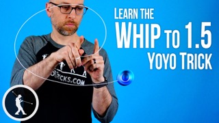 Whip to 1.5 Yoyo Trick